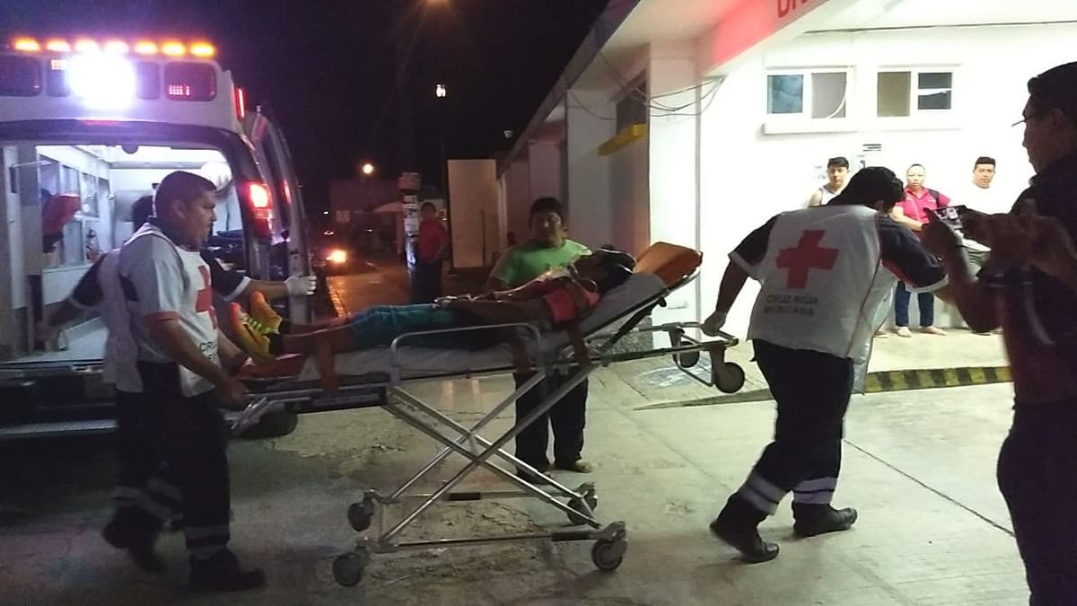 Hieren a una persona en Real del Caribe