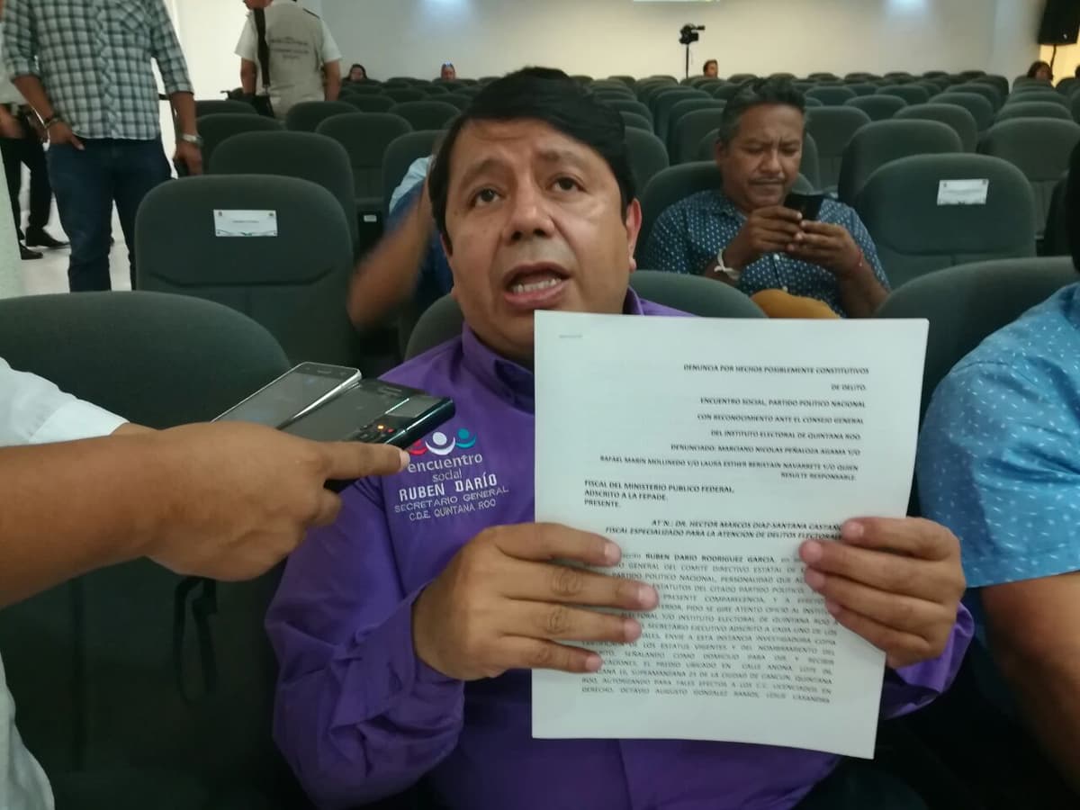 Pide Encuentro Social a la Fepade investigar a Morena