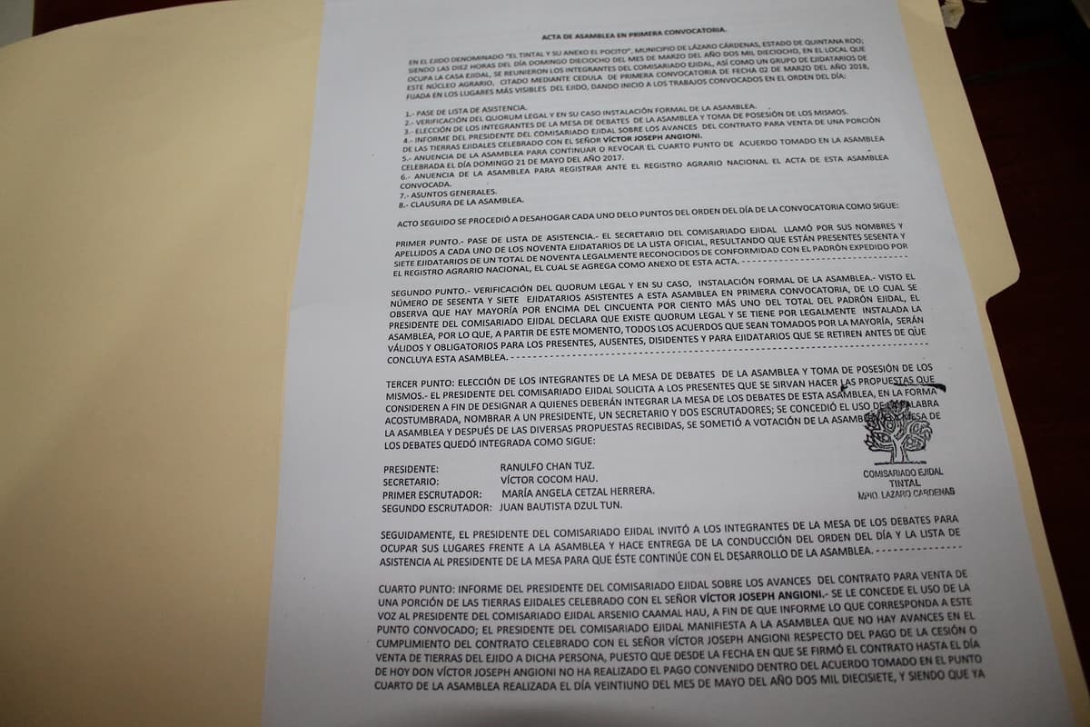 Revocan millonaria venta de tierras en El Tintal