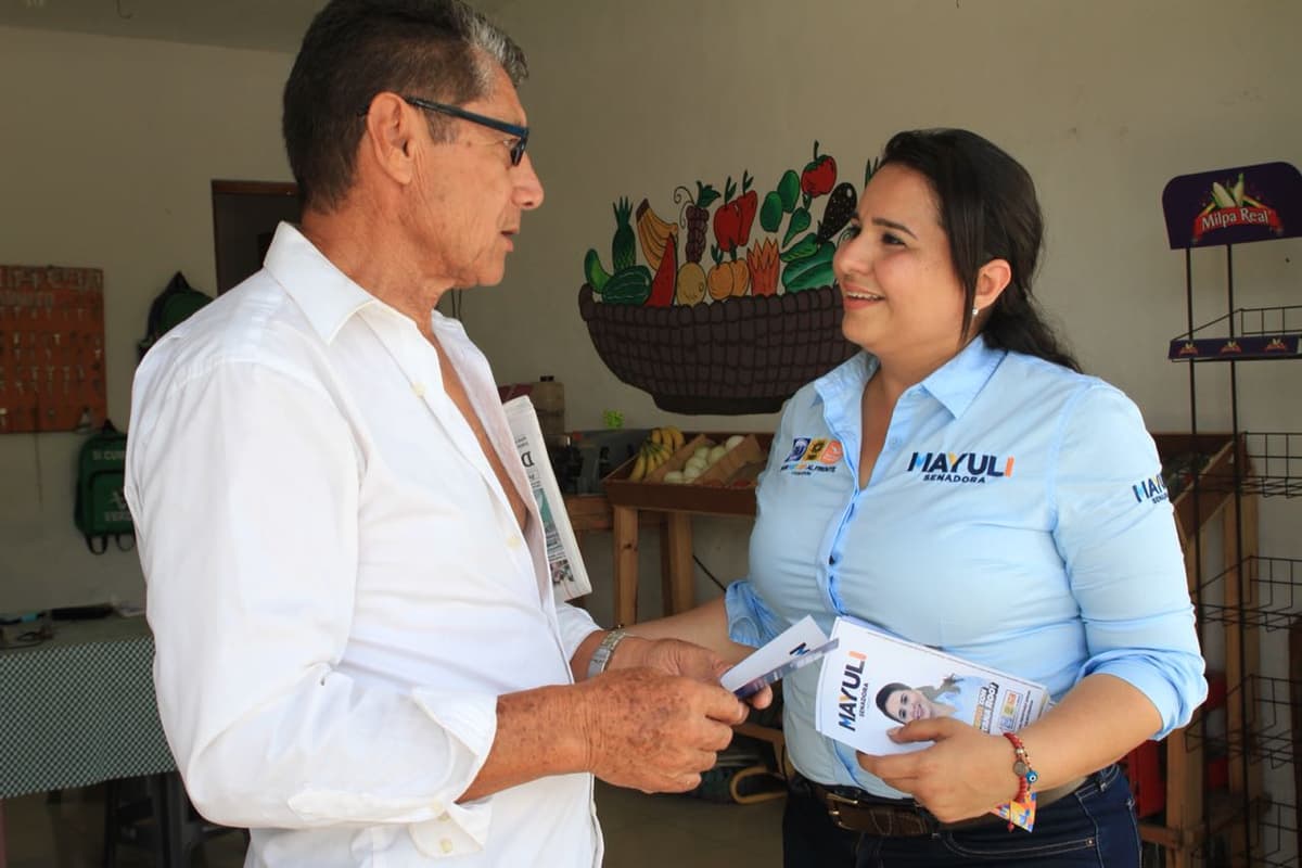 Con una política salarial justa, las familias tendrán un mejor ingreso: Mayuli Martínez