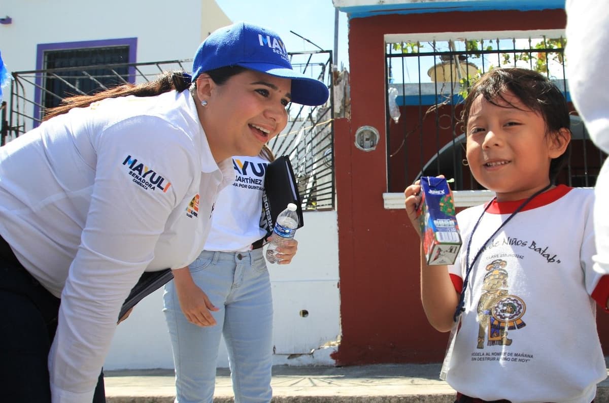 Mayuli Martínez Simón atenderá el sano desarrollo de 90 mil niños en Quintana Roo