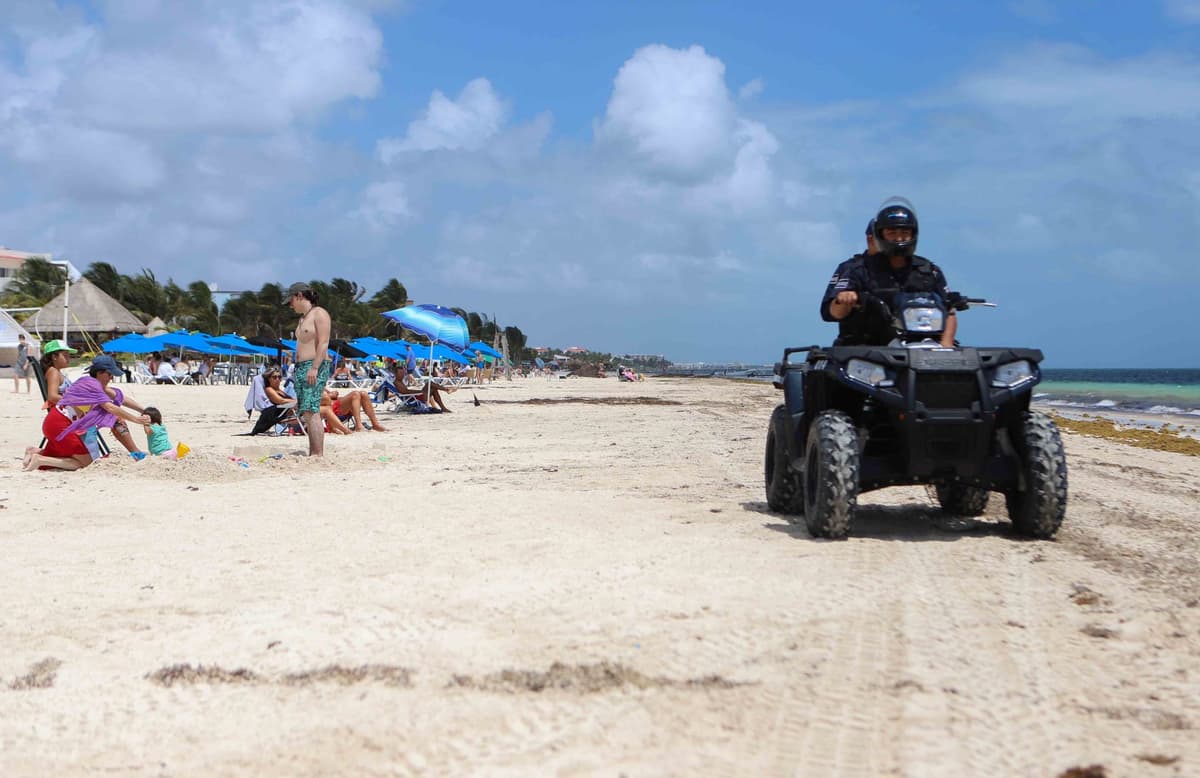 Saldo blanco en Puerto Morelos durante vacaciones de Semana Santa