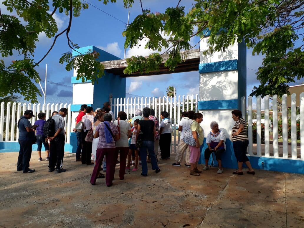 Protestan abuelitos de Chetumal contra estancia