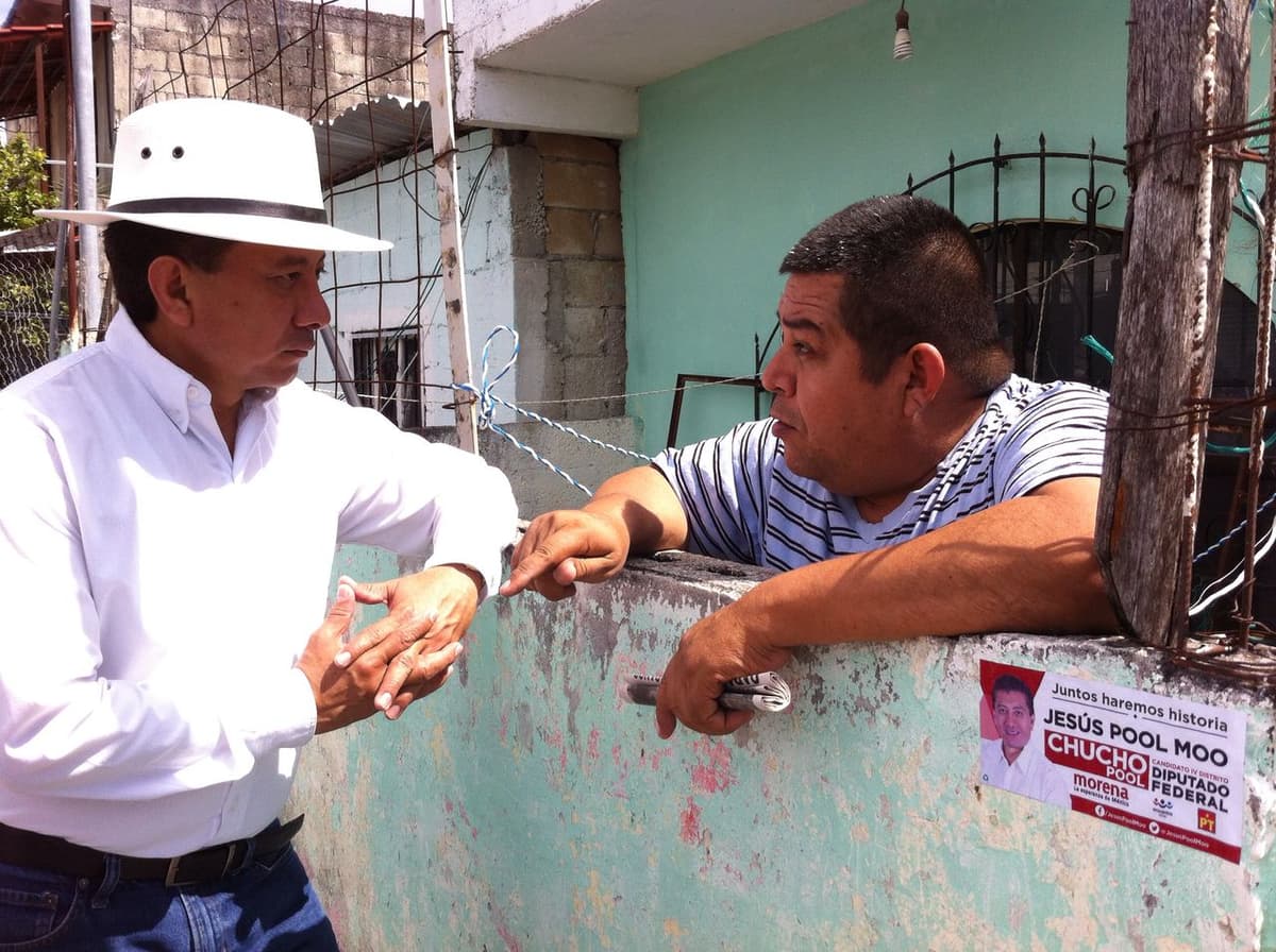 La gente vive con temor, lamentó “Chucho” Pool