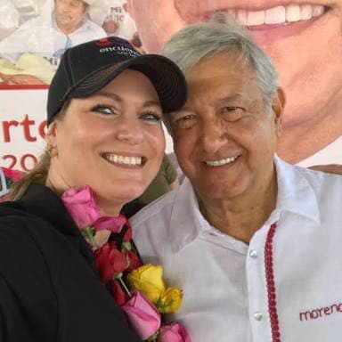 Prohiben a Niurka y PES publicitarse con AMLO