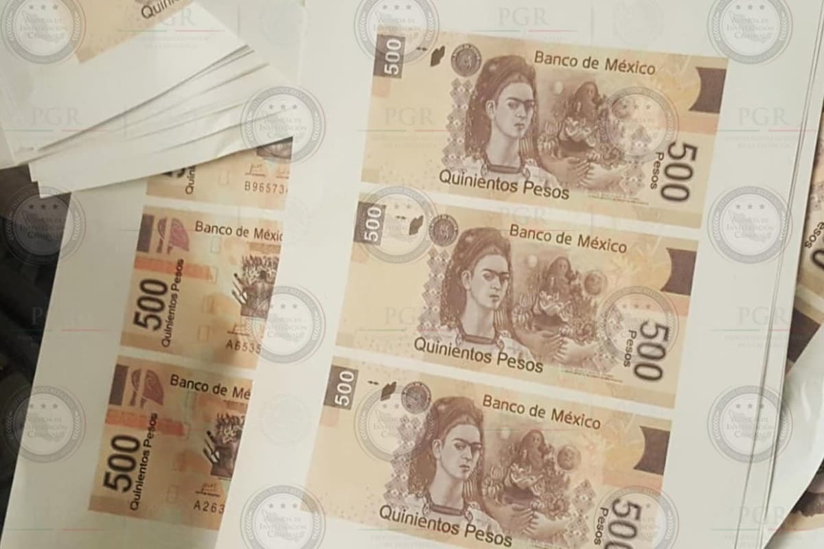 Detienen a cuatro criminales involucrados en la falsificación de billetes