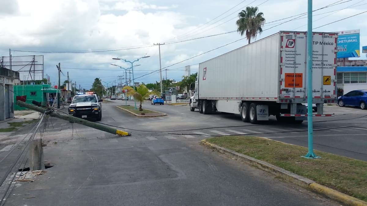 Deja camión sin internet al centro de Chetumal