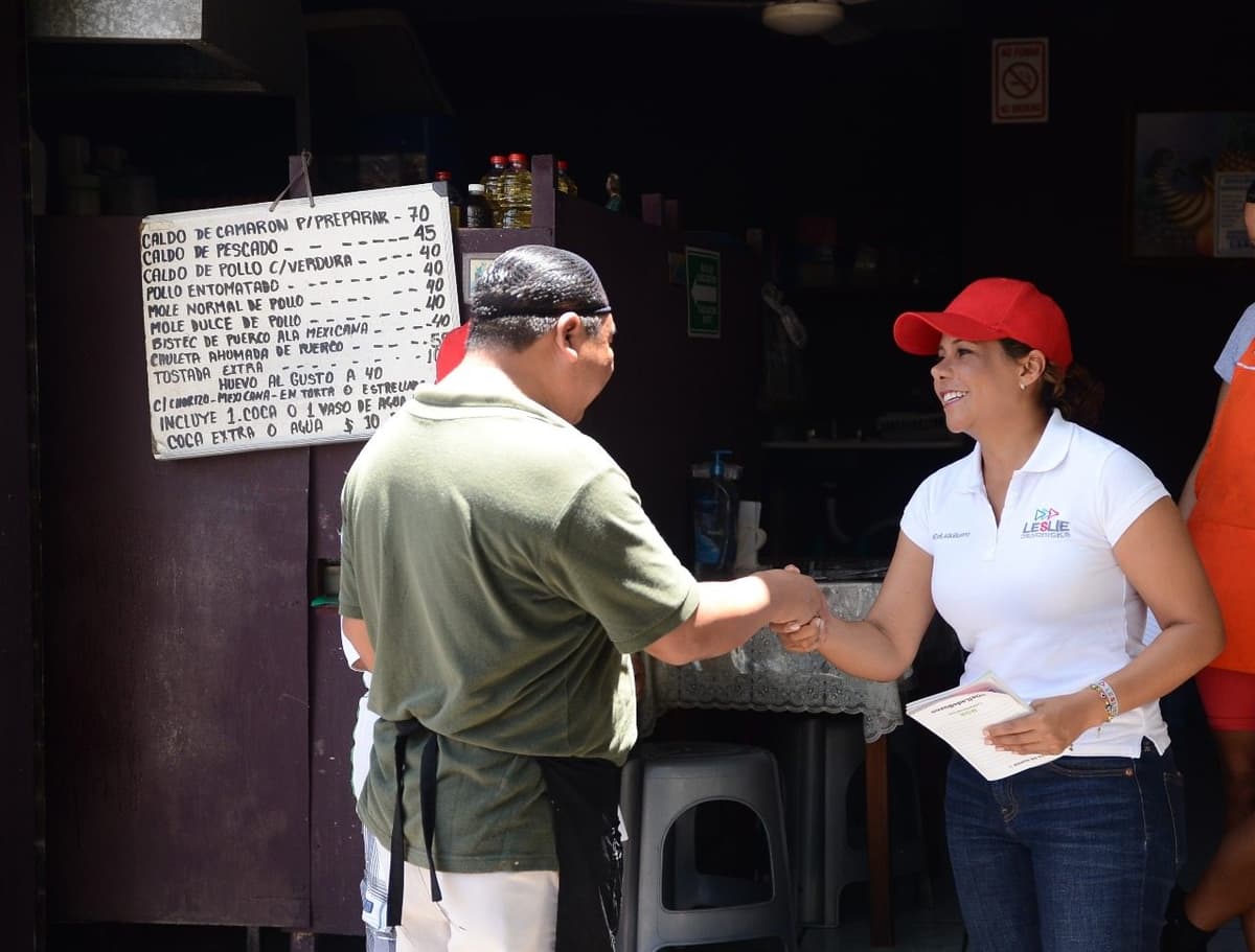 Mi compromiso es atraer más recursos para Quintana Roo: Leslie Hendricks