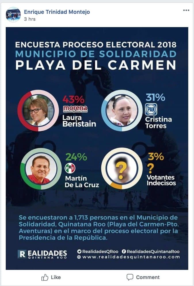 Ridículo total, Laura Beristain falsifica encuesta y la descubren