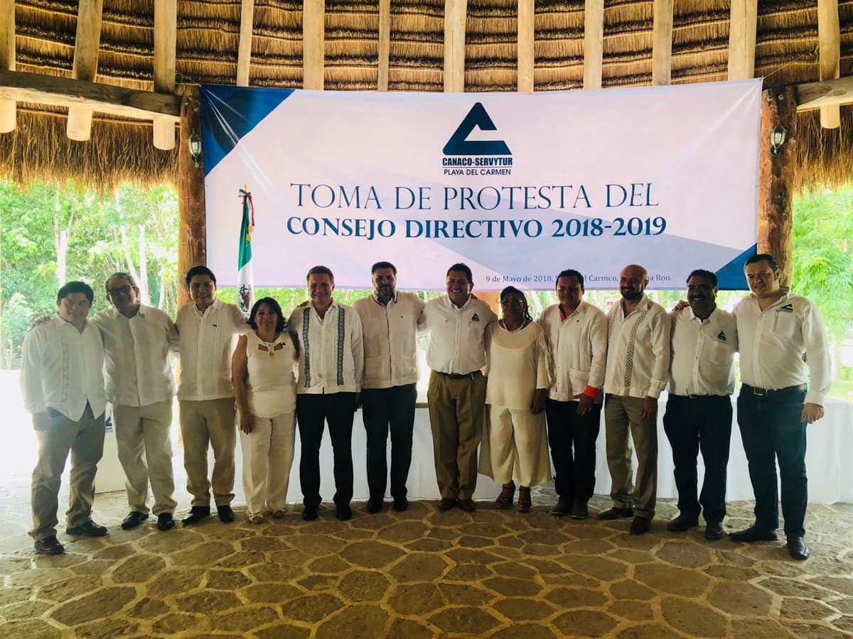 Toma protesta el nuevo consejo de la CANACO-SERVYTUR