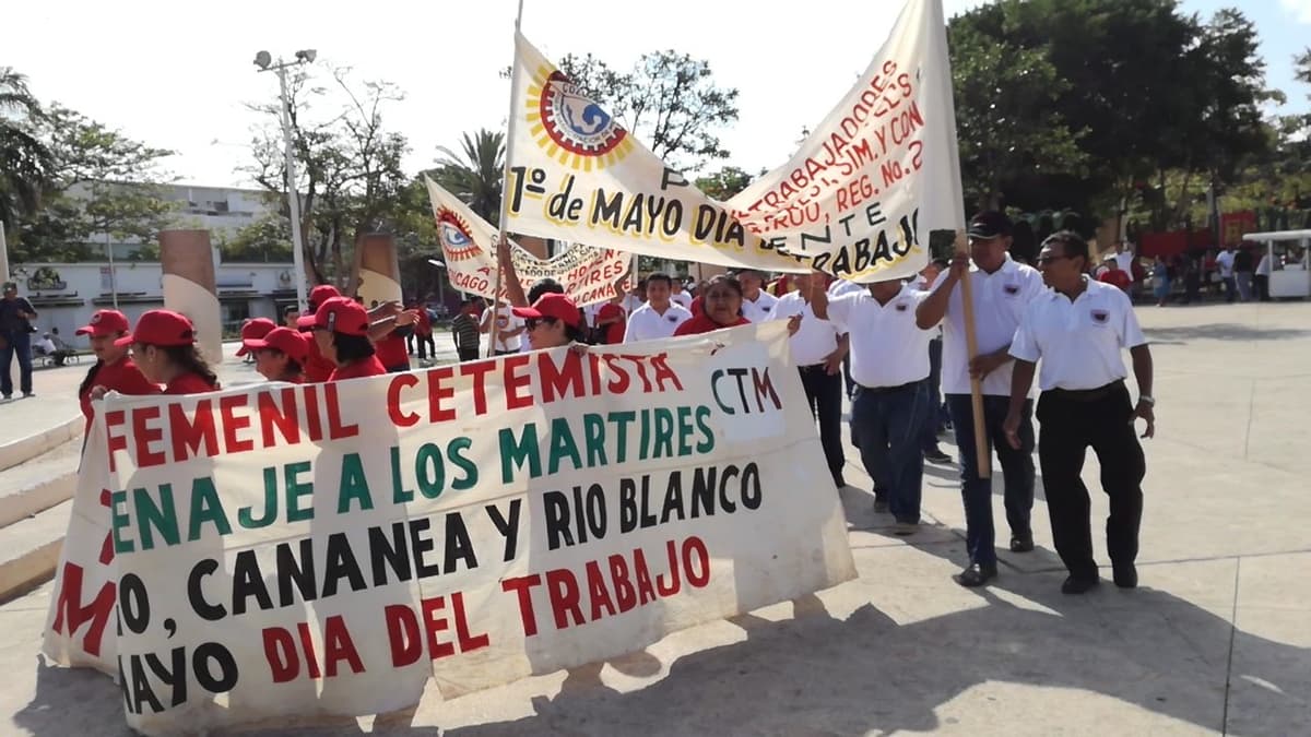 Rechazan liderazgo de la CTM en Cozumel