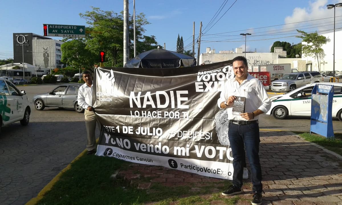 Inicia Coparmex la campaña “Participo, Voto, Exijo”