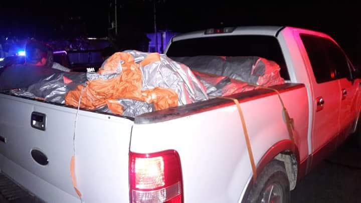 Le aseguran a Ivanova Pool camioneta con despensas de Morena