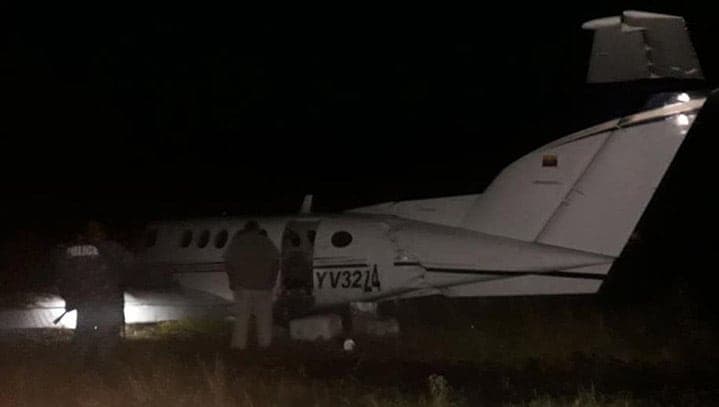 Operativo en Río Hondo por caída de supuesta narcoavioneta