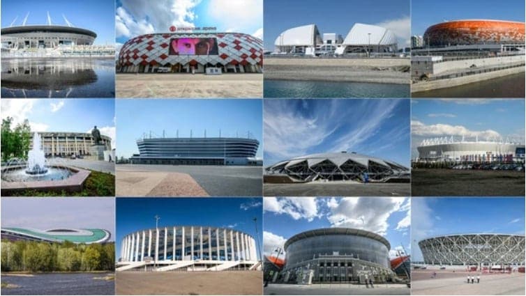Esto pasará con los 12 estadios que albergaron el Mundial de Rusia 2018