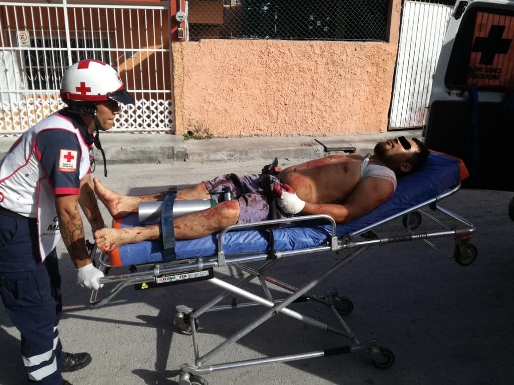 Doble atención, por agresión y asalto, en la avenida CTM