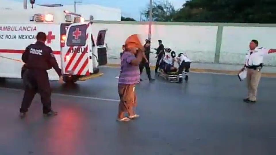 Hieren de bala a custodio