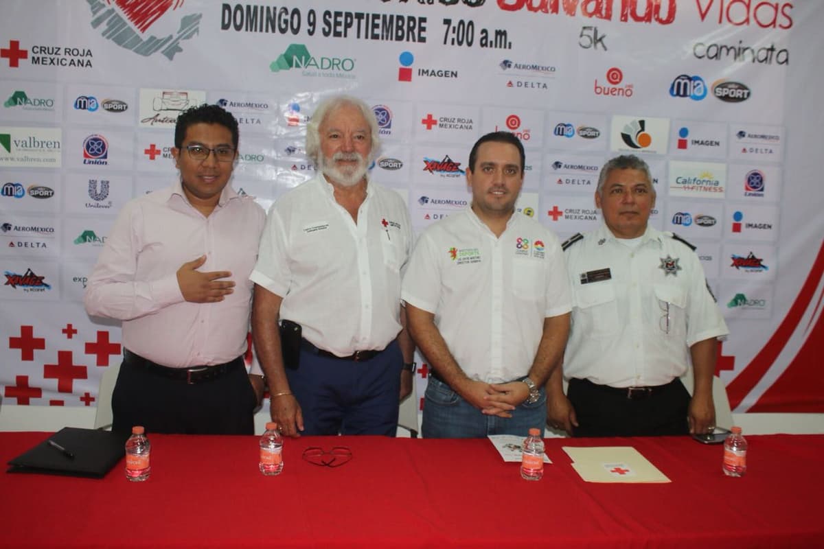 Alistan carrera a beneficio de la Cruz Roja