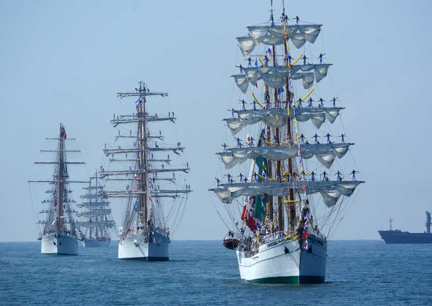 Embarcaciones de ocho países se reúnen en Cozumel