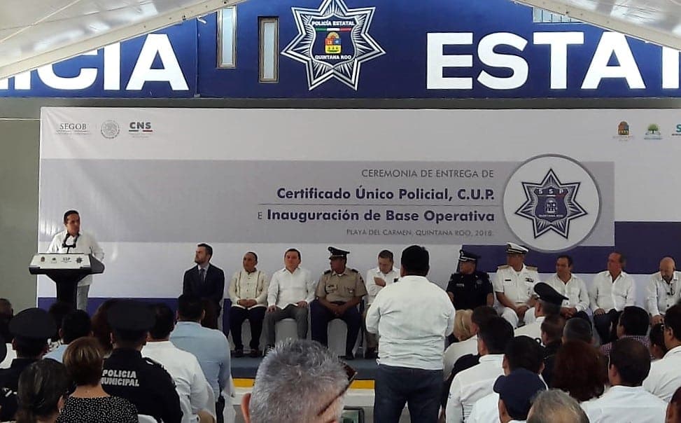 Recibirá Cancún 3 mil 200 efectivos federales: Carlos Joaquín