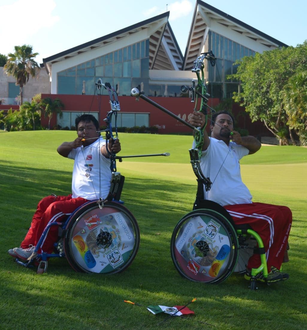 Arqueros playenses con la “flecha a punto” para el Parapanamericano