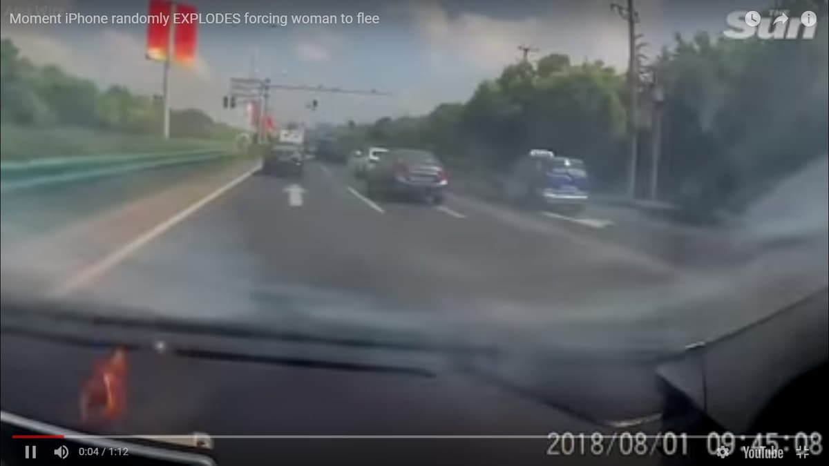 Video: Le explota su iPhone 6 a una usuaria