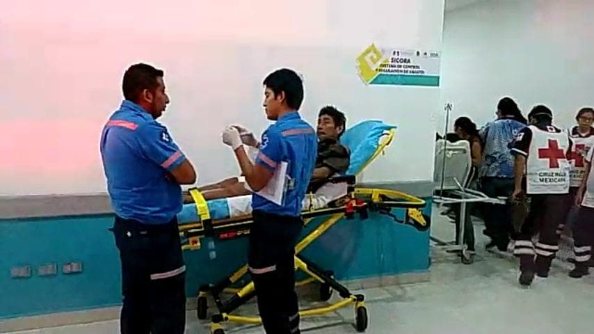 Balean a sujeto en Francisco May