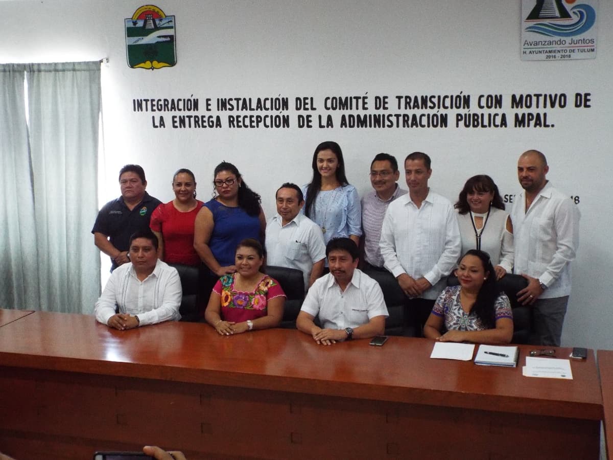 Presentan en Tulum a los equipos de transición