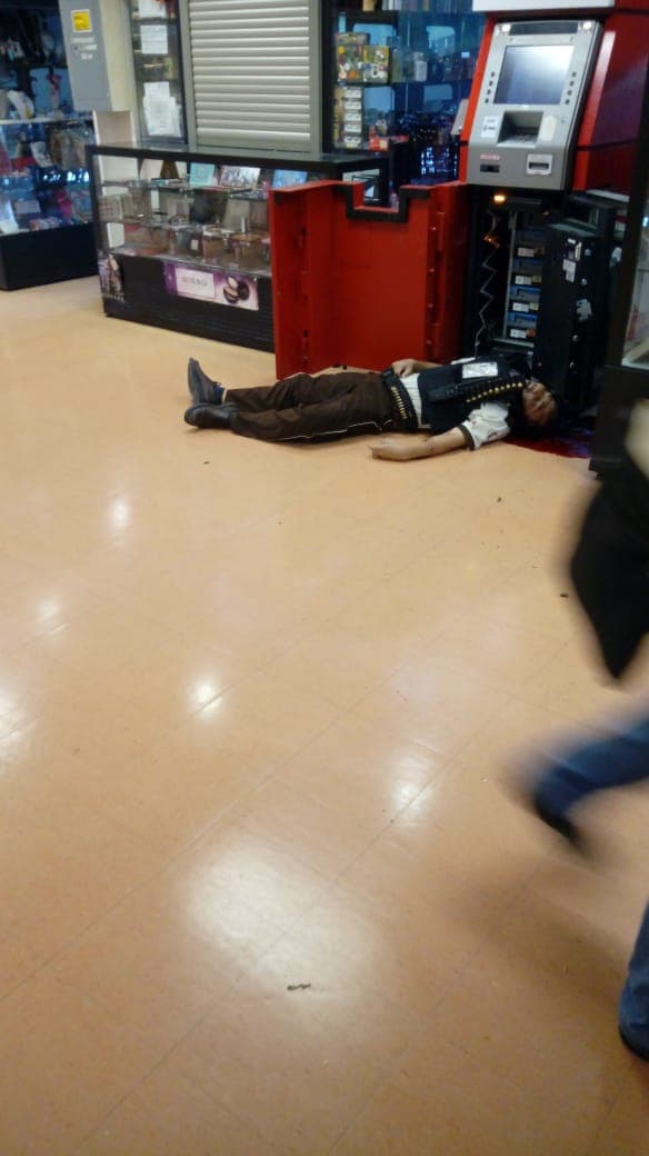 Matan a dos custodios de valores en Mega de Solidaridad