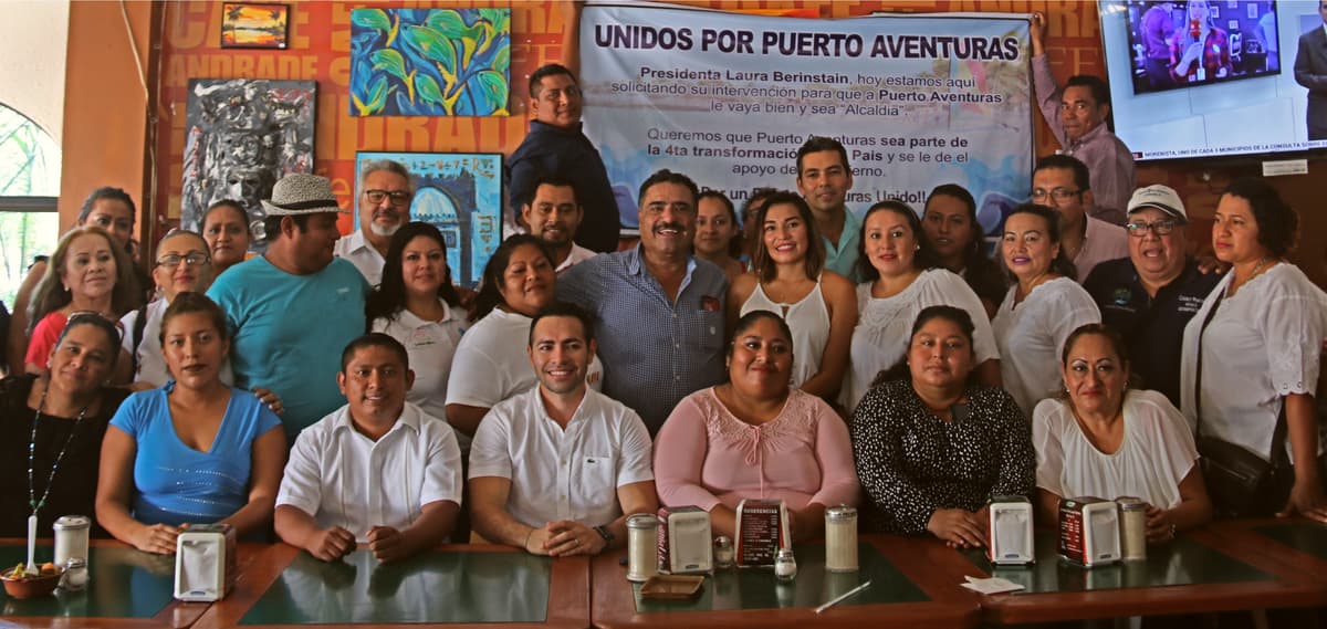 Respalda "Chano" Toledo a Puerto Aventuras para ser alcaldía