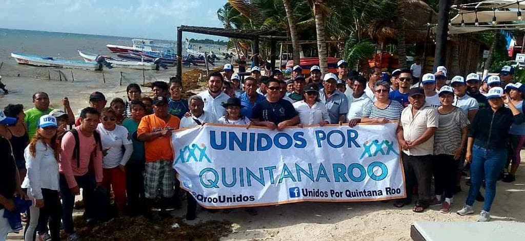 Dignatarios mayas se suman a las jornadas de limpieza en Mahahual