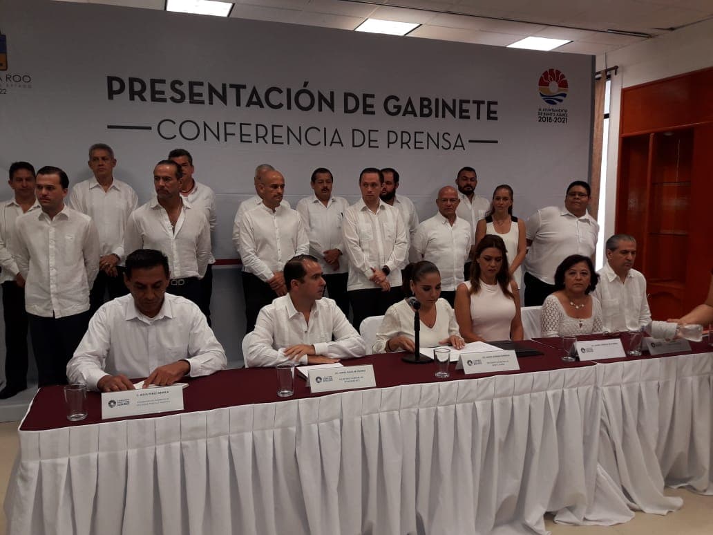 Repiten contralor y oficial mayor y vuelve “Frank” López con Mara Lezama