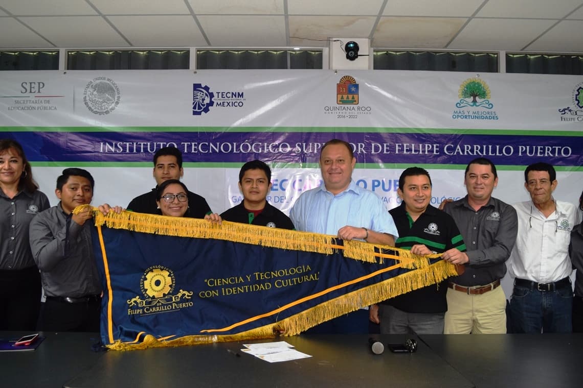 Tecnológico Superior de Carrillo Puerto obtiene primer lugar en innovación tecnológica