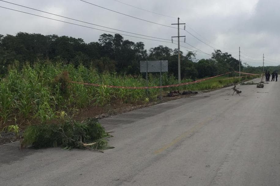 Triple ejecución en frontera con Campeche