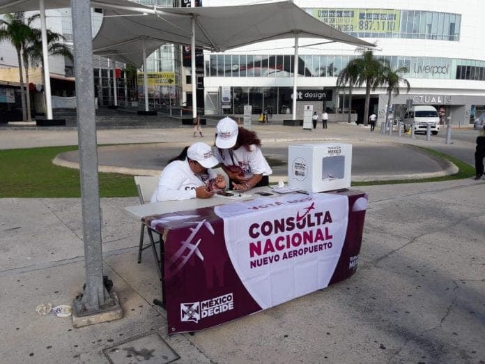 Instalarán 21 mesas en Q. Roo para nueva consulta nacional de 10 proyectos