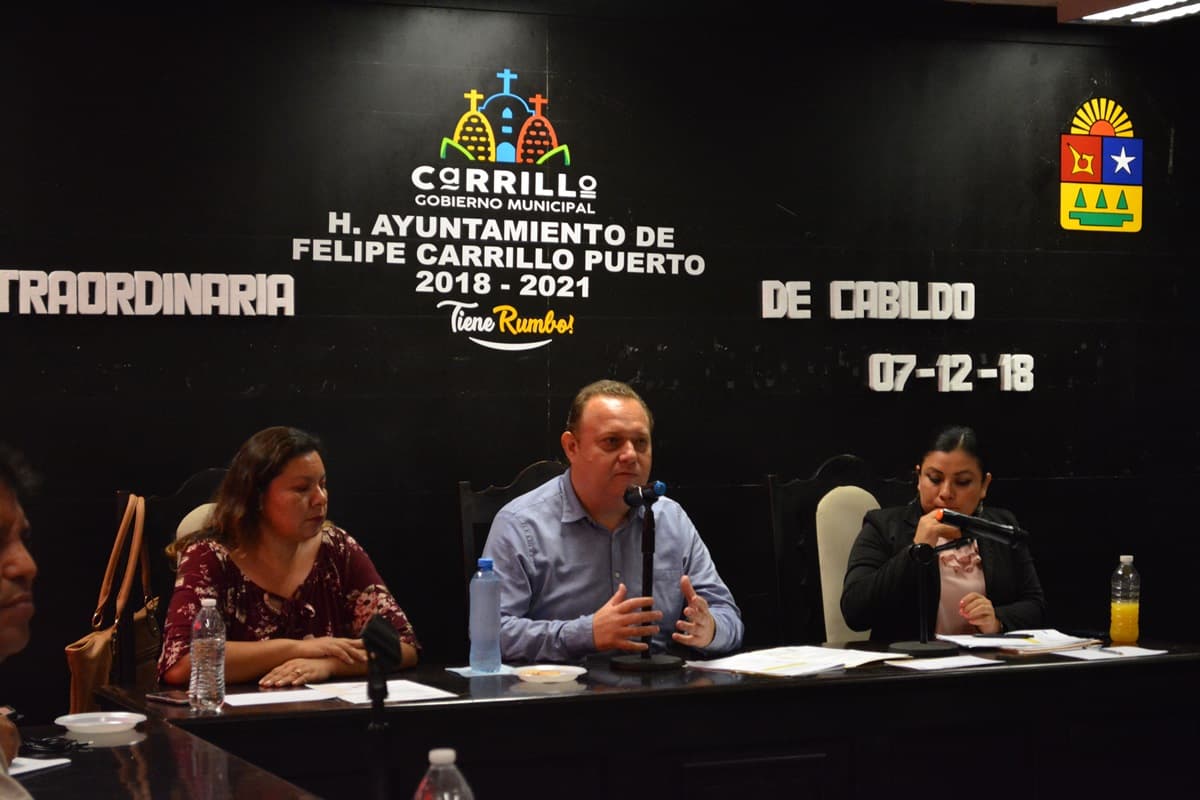 Carrillo Puerto recibirá anticipo financiero para cumplir compromisos de fin de año