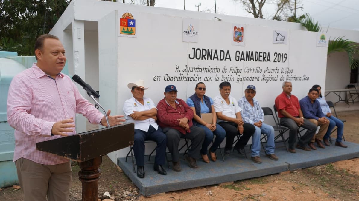 Inaugura José Esquivel la Jornada Ganadera 2019