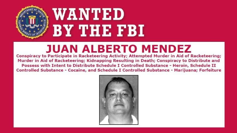 FBI ofrece 25 mil dólares por fugitivo visto en Cancún y Playa