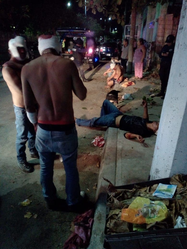 Riña familiar deja cinco heridos en Solidaridad