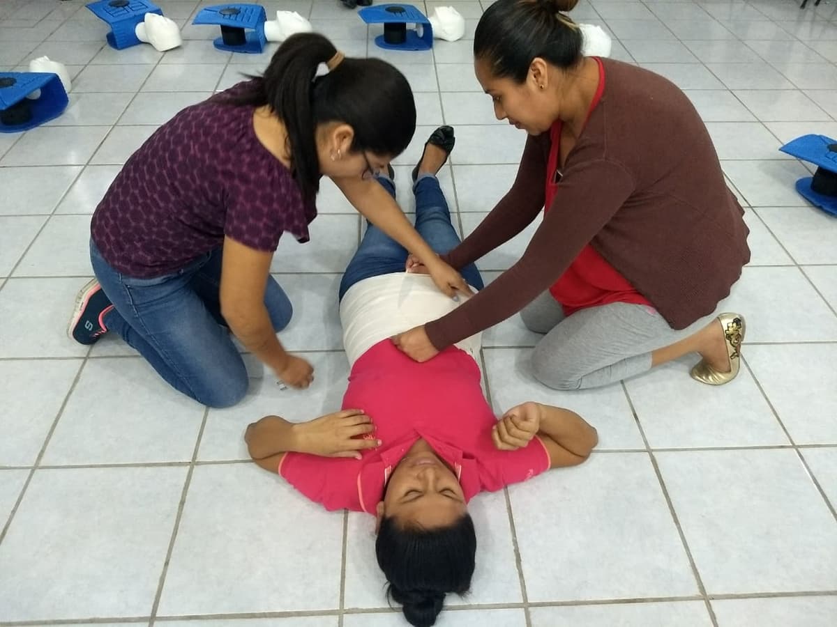Realizan taller de primeros auxilios en Felipe Carrillo Puerto