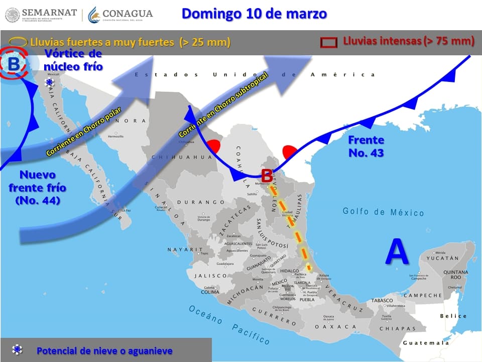 Clima: Domingo caluroso con lluvias aisladas, tiempo para Q. Roo