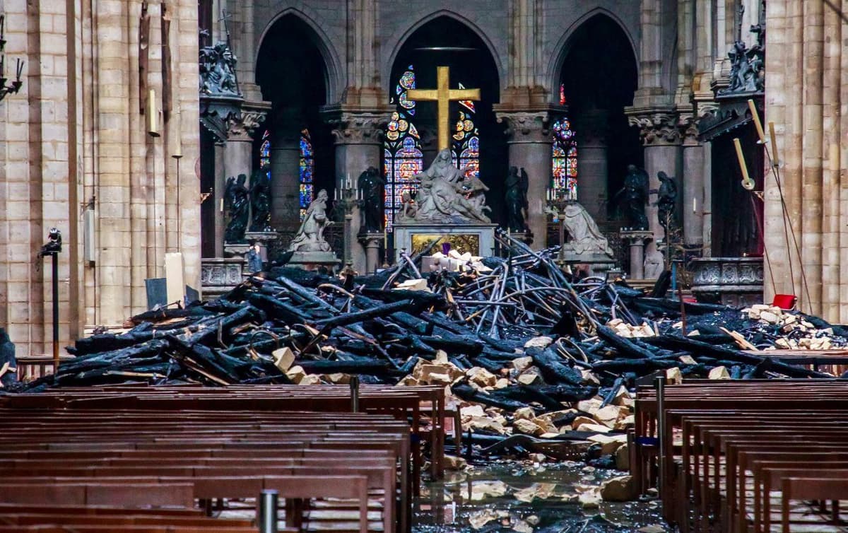 Esta fue la causa del incendio de Notre Dame