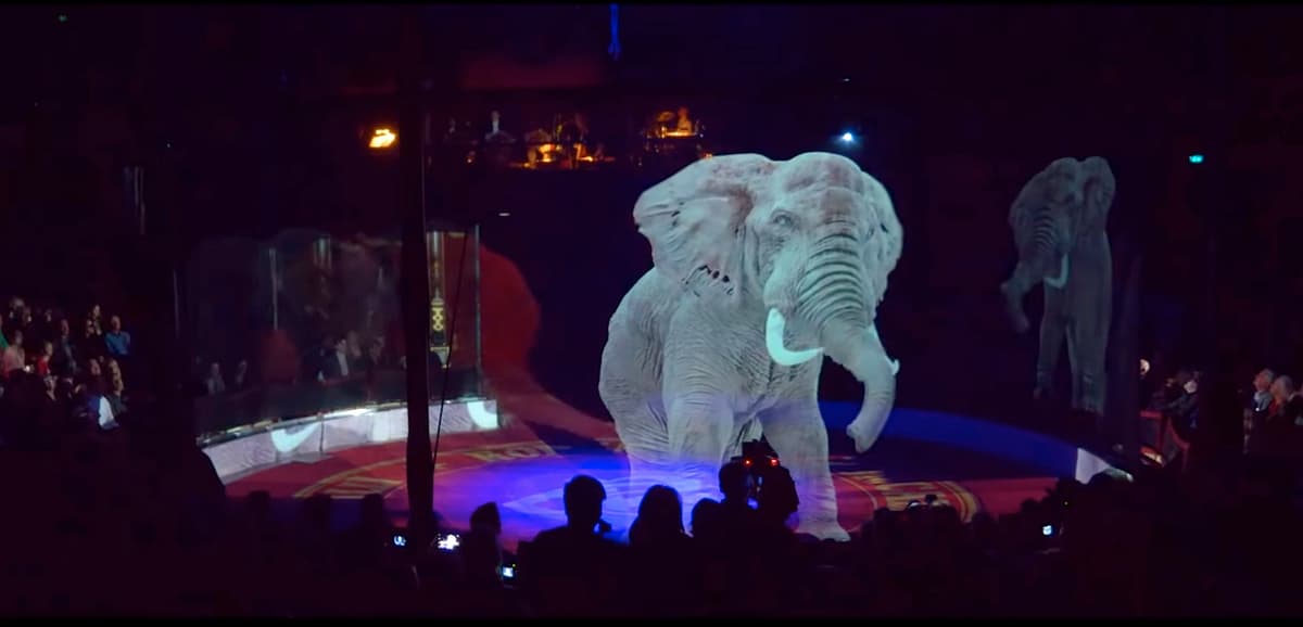 Animales regresan al circo, sin maltrato animal, gracias a hologramas