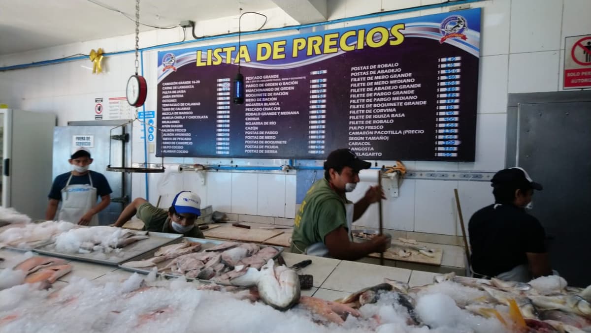 Aumenta la venta en pescaderías de Chetumal