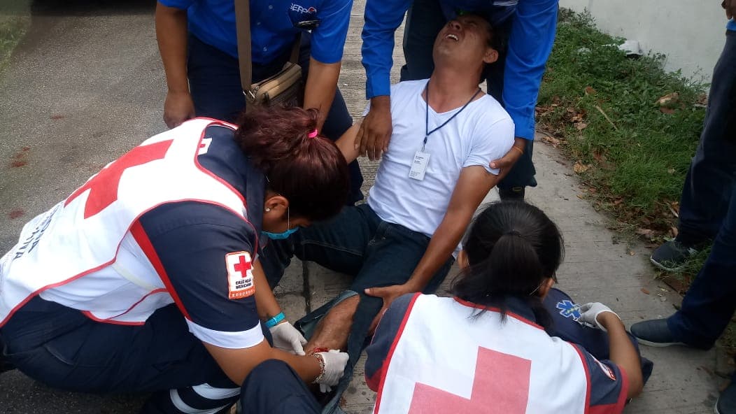 Atropella a motociclista y se da a la fuga, en Chetumal