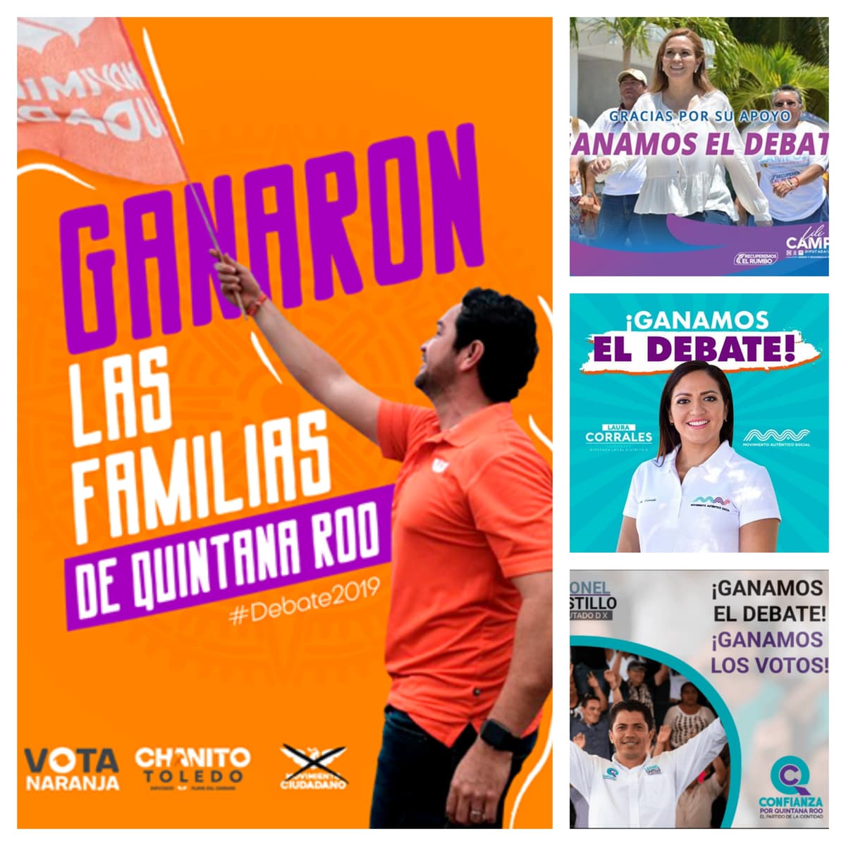 Como en el kinder, todos ganaron el debate en el Distrito X