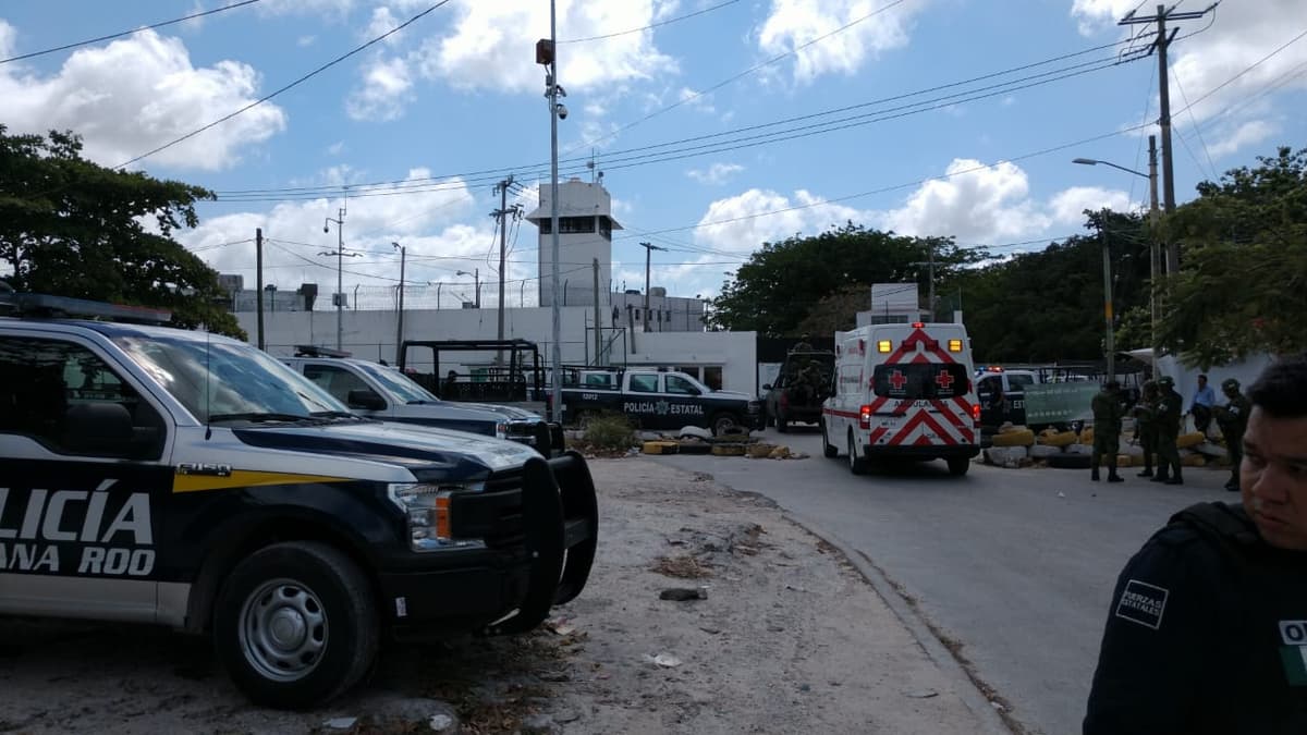 Riña en cárcel de Cancún deja ocho lesionados