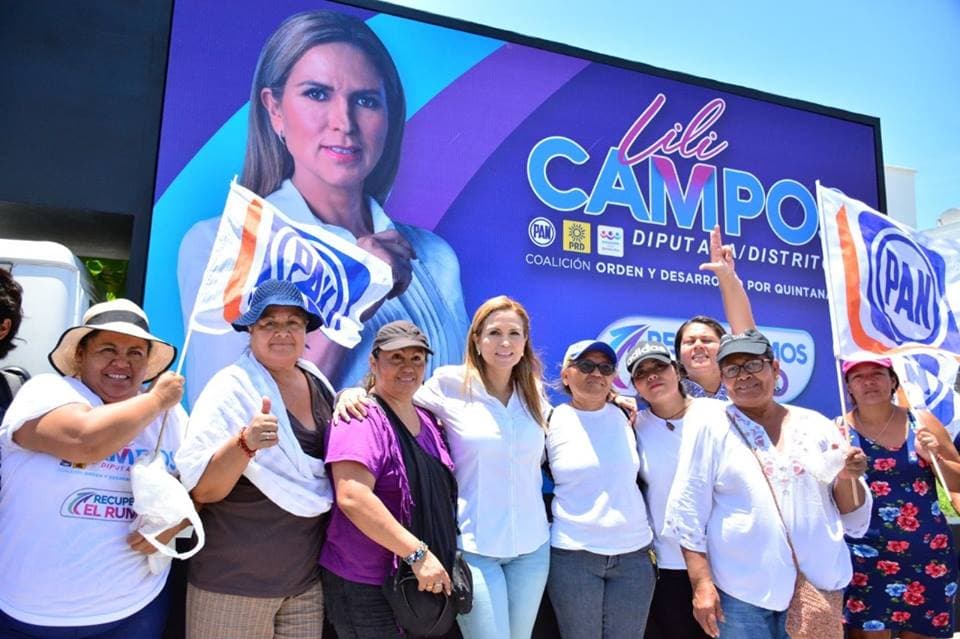 Laura Beristain no hace nada mientras la delincuencia avanza en Solidaridad: Lili Campos