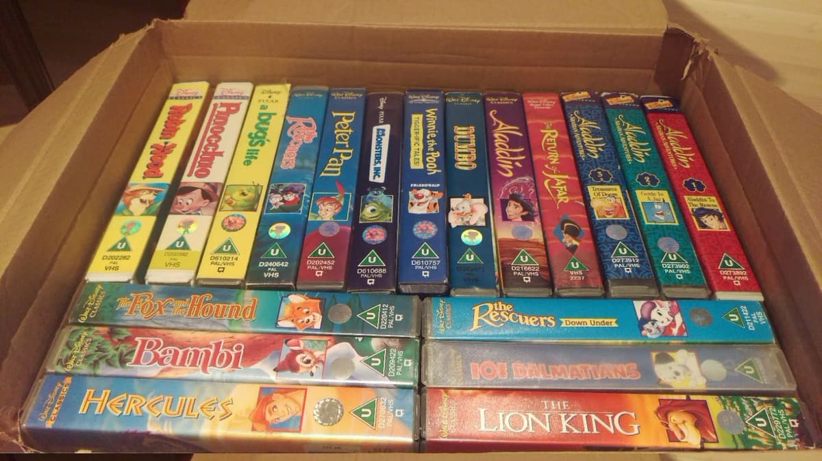 Si tienes VHS de Disney podrías hacerte millonario