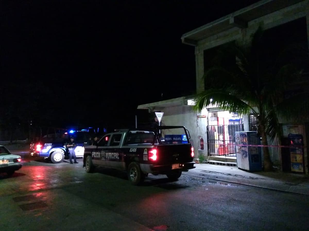 Disparan a encargada de tienda en Playa del Carmen